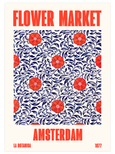 Flower Market Amsterdam - Art Print